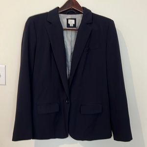 Navy blue blazer